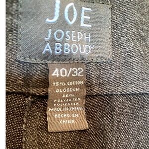 JOE‎ Joseph Abboud Mens Gray Dress Pants Business Casual 40/32 FIT 40/26